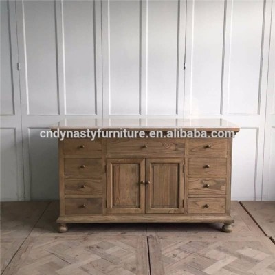 antique wooden hotel bathroom vanity cabinet