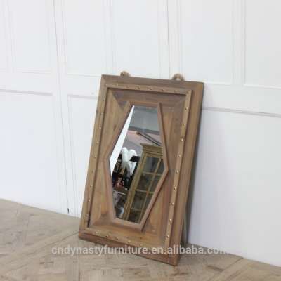 new product antique wall hanging mirror wall mirror glass